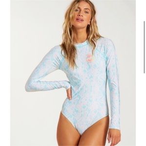 Billabong Mock Neck Long Sleeve Surf Suit